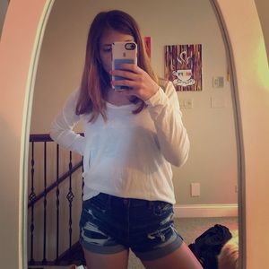 James Perse White Top